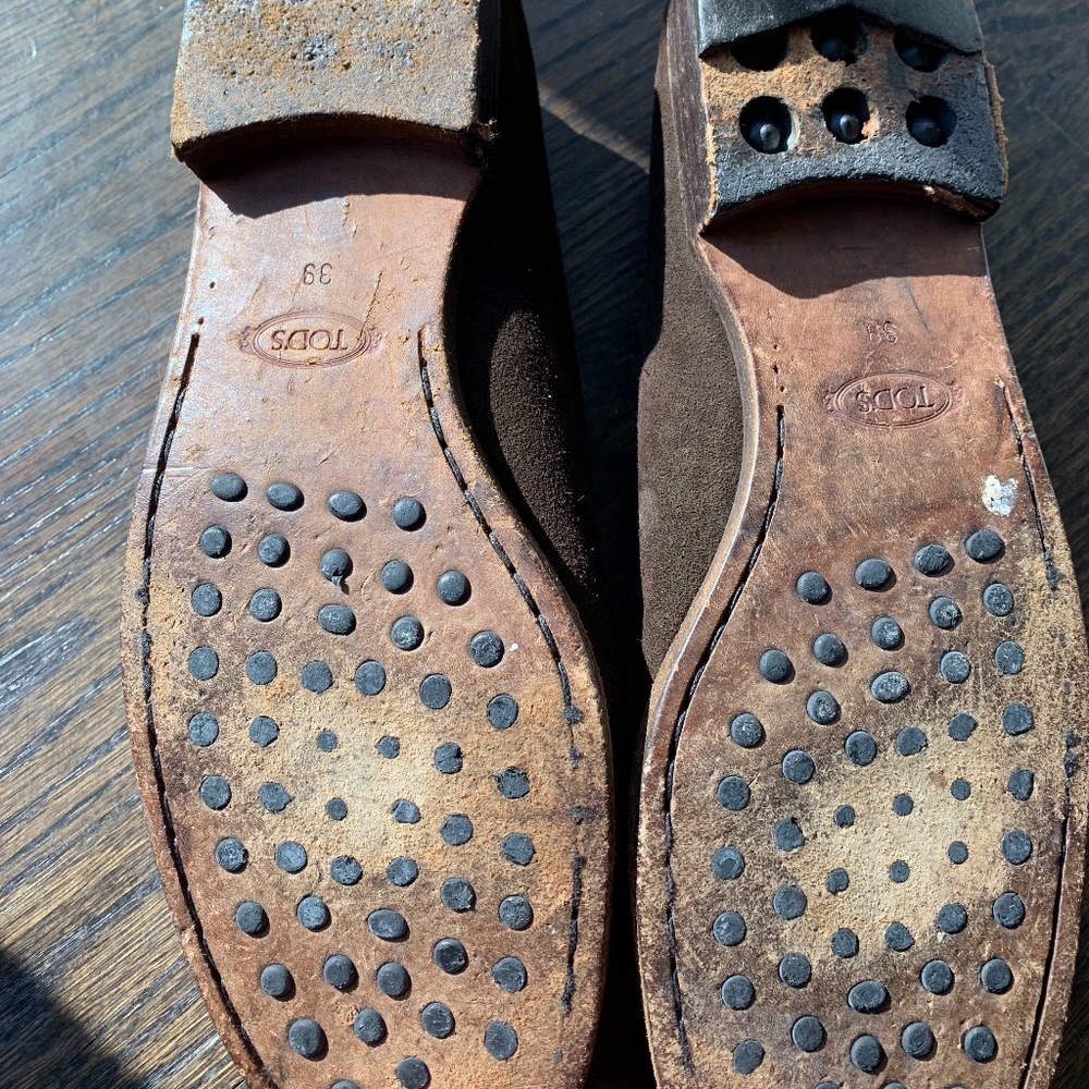 Tod's Brown Suede Driving Moc - image 3